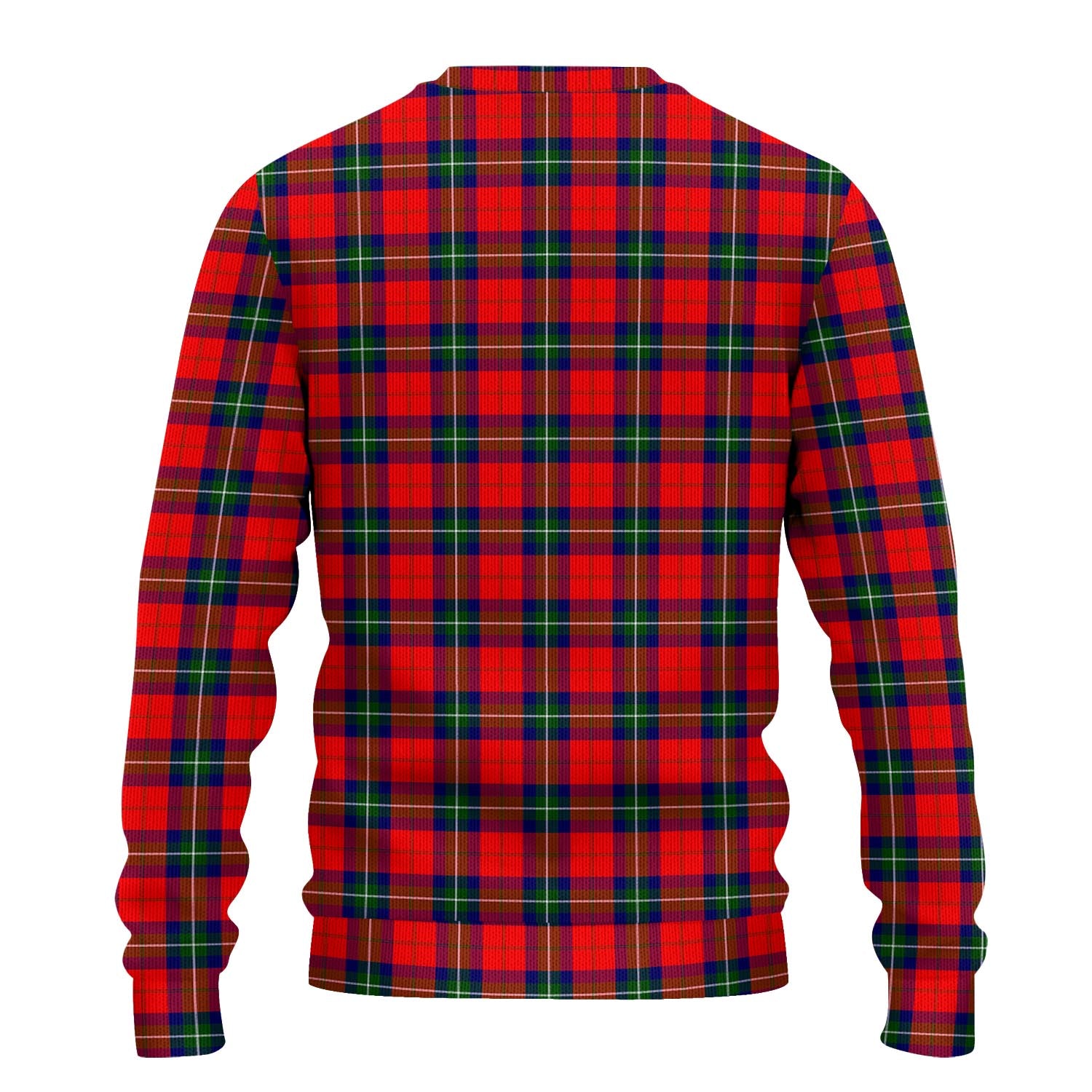 Ruthven Tartan Ugly Sweater with Family Crest - Tartan Vibes Clothing
