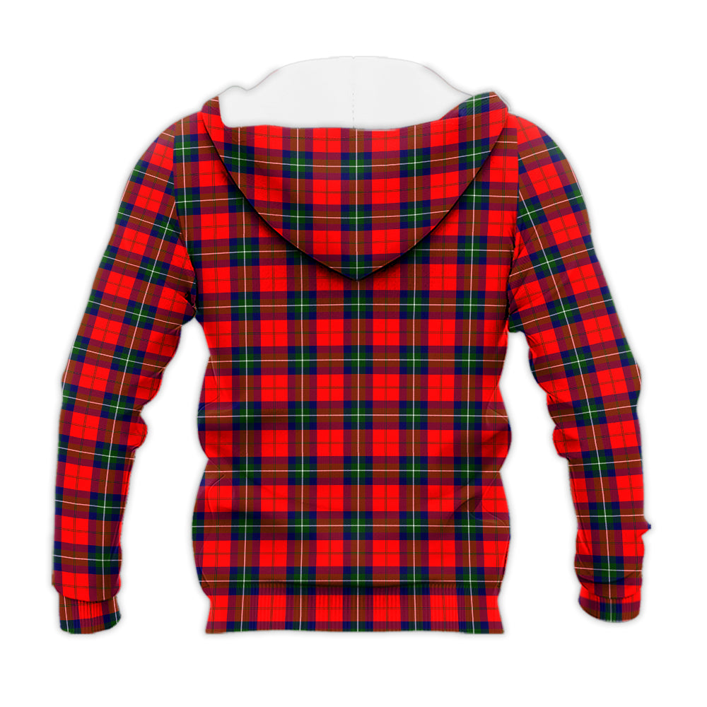 Ruthven Tartan Knitted Hoodie - Tartan Vibes Clothing