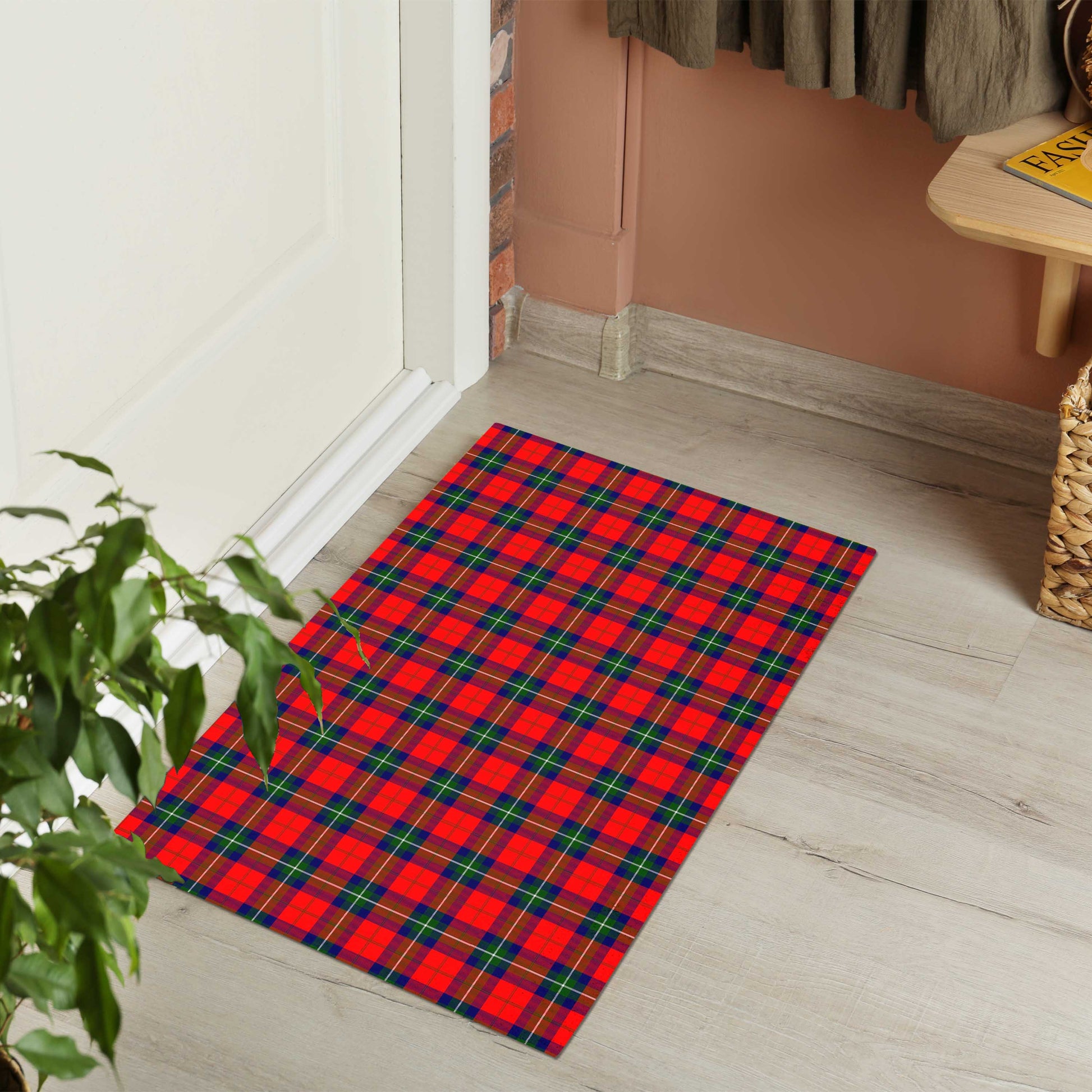 Ruthven Tartan Rubber Doormat - Tartan Vibes Clothing