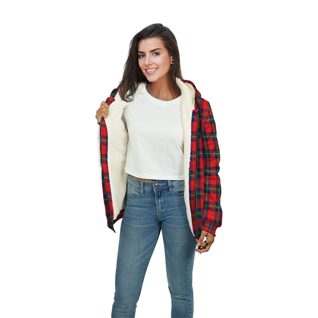Ruthven Tartan Sherpa Hoodie - Tartan Vibes Clothing