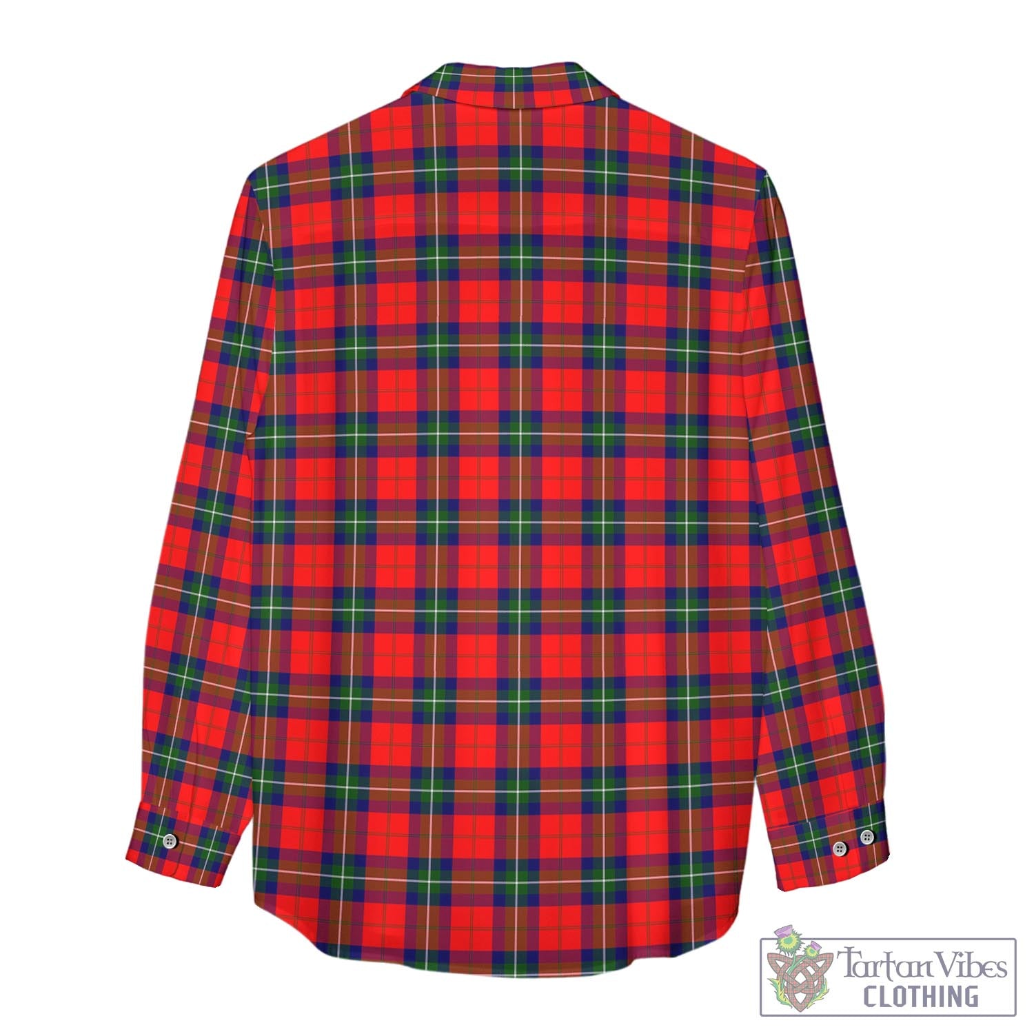 Ruthven Tartan Women's Casual Shirt - Tartan Vibes Clothing