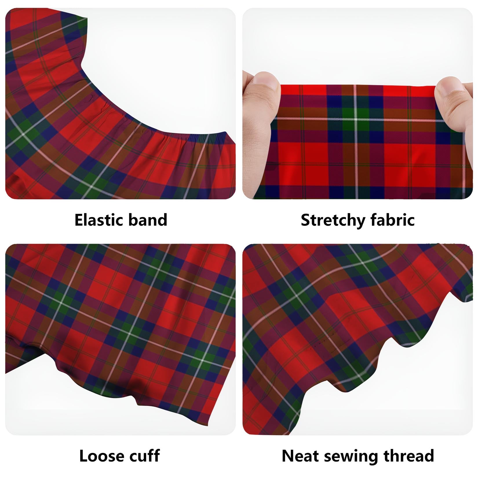 Ruthven Tartan Off Shoulder Long Dress - Tartan Vibes Clothing