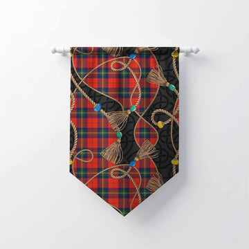 Ruthven Scottish Tartan Twisted Ropes Stylized Gonfalon