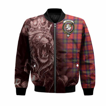 Ruthven Tartan Bomber Jacket Roaring Lion Heritage