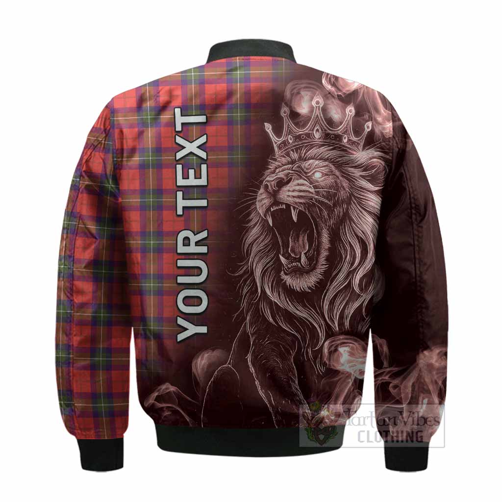 Ruthven Tartan Bomber Jacket Roaring Lion Heritage