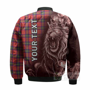 Ruthven Tartan Bomber Jacket Roaring Lion Heritage