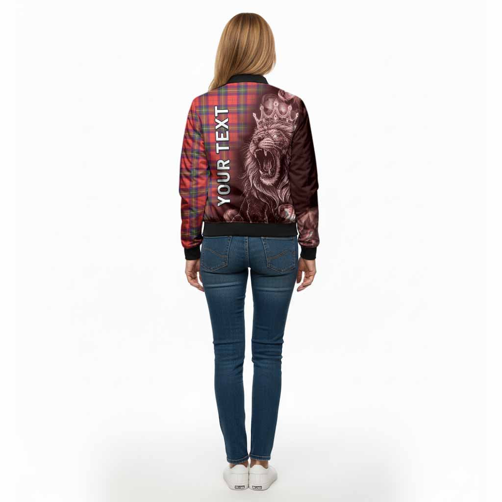 Ruthven Tartan Bomber Jacket Roaring Lion Heritage
