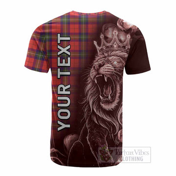 Ruthven Tartan Cotton T-shirt Roaring Lion Heritage
