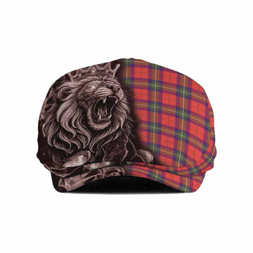 Ruthven Tartan Flat Cap, Jeff Cap Roaring Lion Heritage