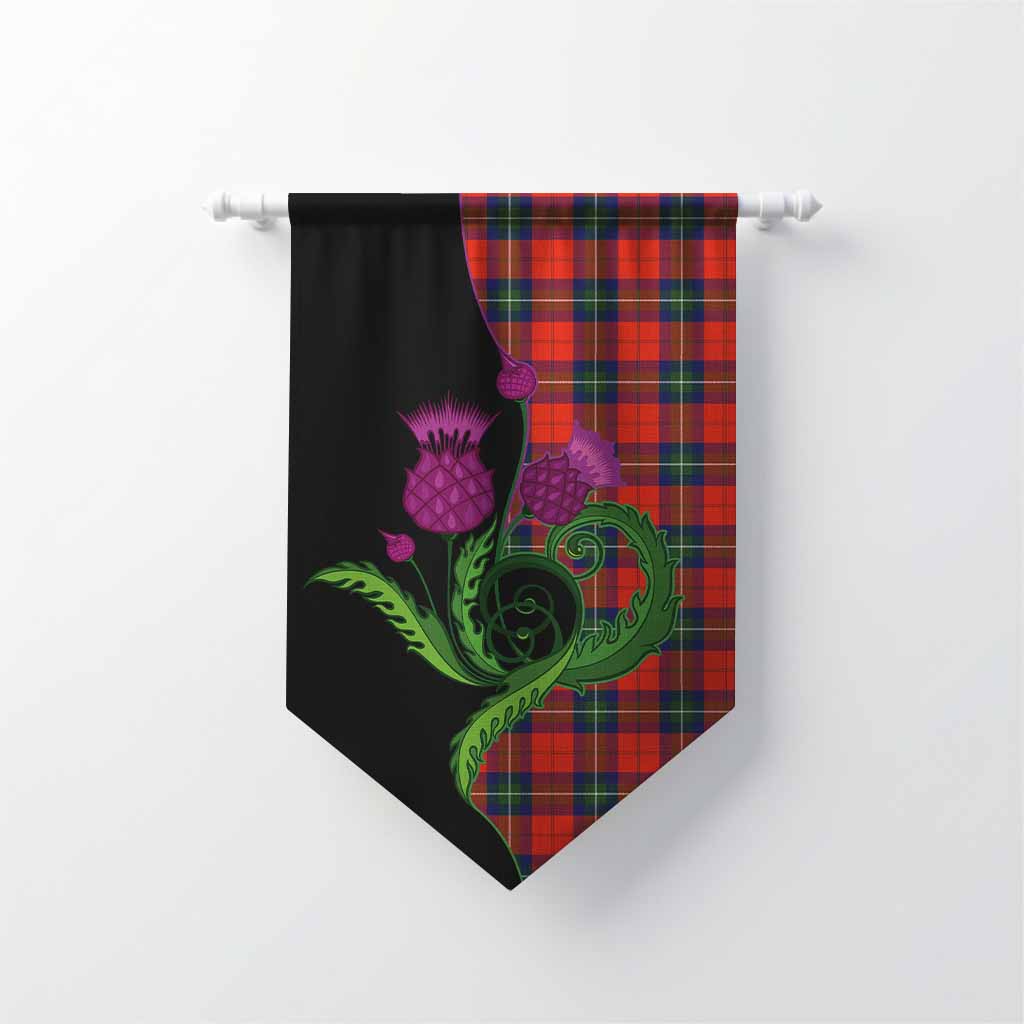 Ruthven Tartan Gonfalon Traditional Scottish Thistle Chevron - Tartan Vibes Clothing