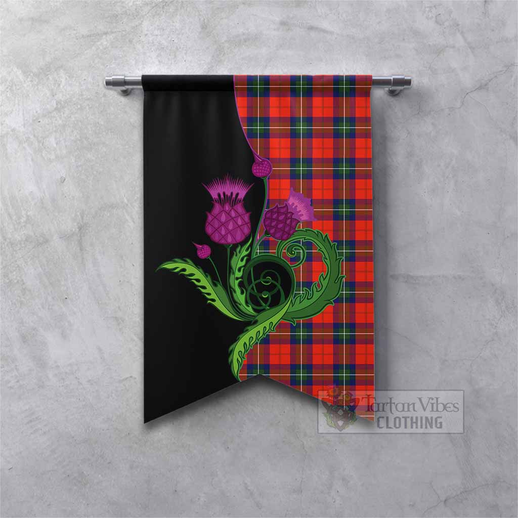 Ruthven Tartan Gonfalon Traditional Scottish Thistle Fishtail - Tartan Vibes Clothing