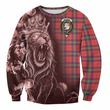 Ruthven Tartan Sweatshirt Roaring Lion Heritage