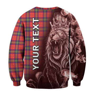 Ruthven Tartan Sweatshirt Roaring Lion Heritage