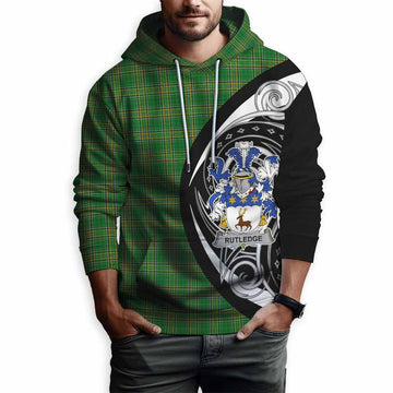 Tartan Vibes Clothing Rutledge Irish Clan Hoodie Celtic Circle Style