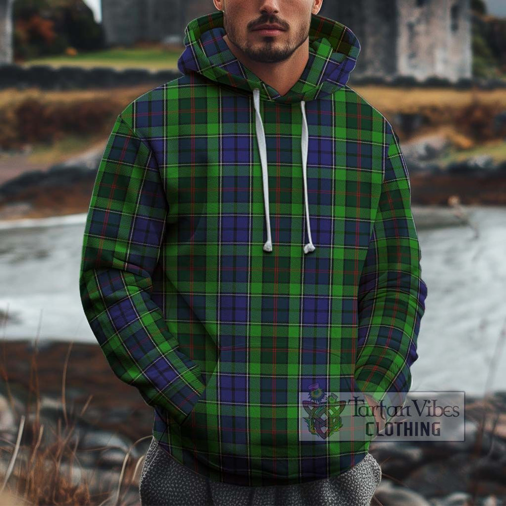 Rutledge Tartan Cotton Hoodie Zip Hoodie - Tartan Vibes Clothing
