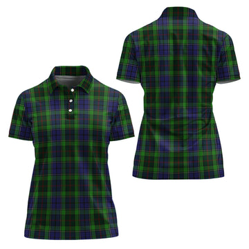 Rutledge Tartan Polo Shirt For Women