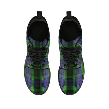 Rutledge Tartan Leather Boots