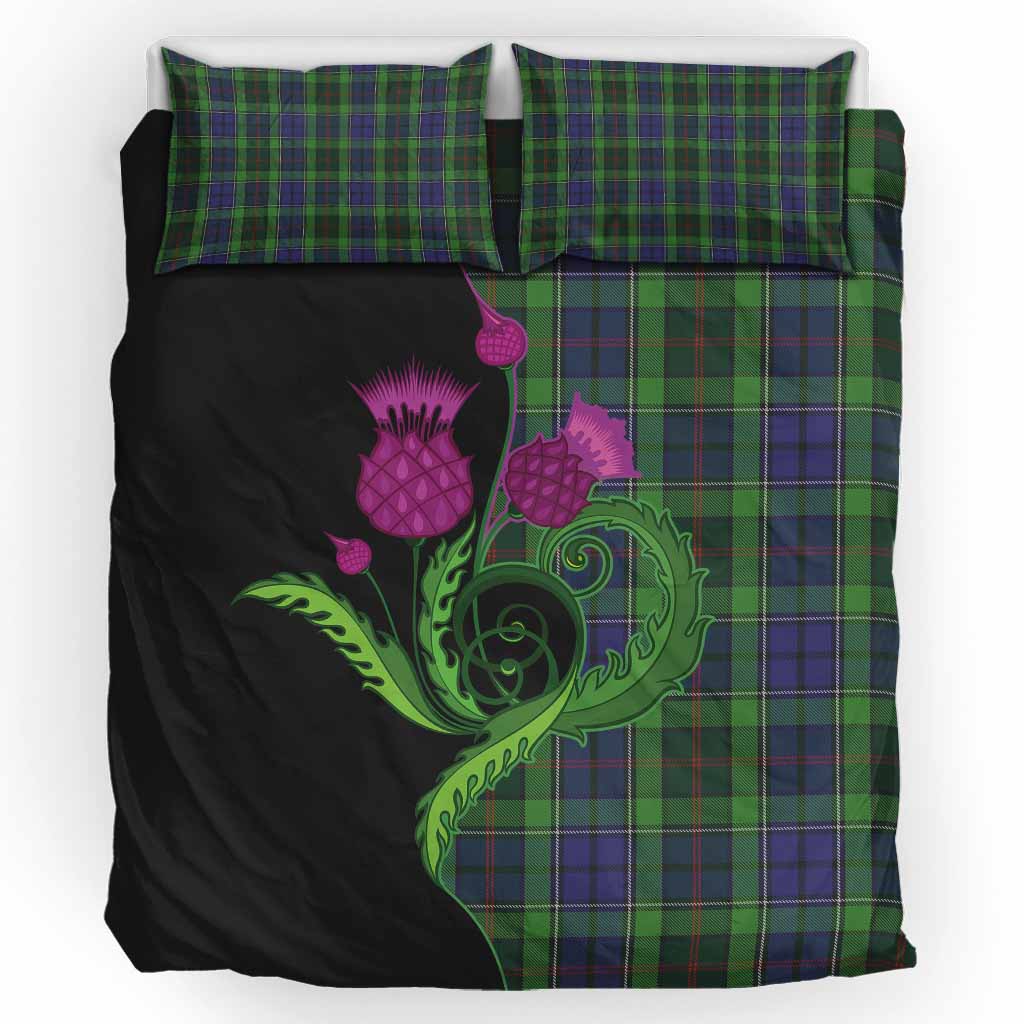 Rutledge Tartan Bedding Set Traditional Scottish Thistle UK Bedding Set UK King 91*87 inch - Tartan Vibes Clothing