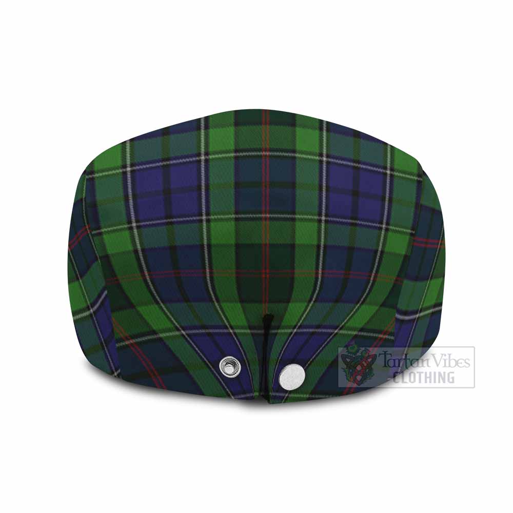 Rutledge Tartan Jeff Cap, Tartan Flat Cap
