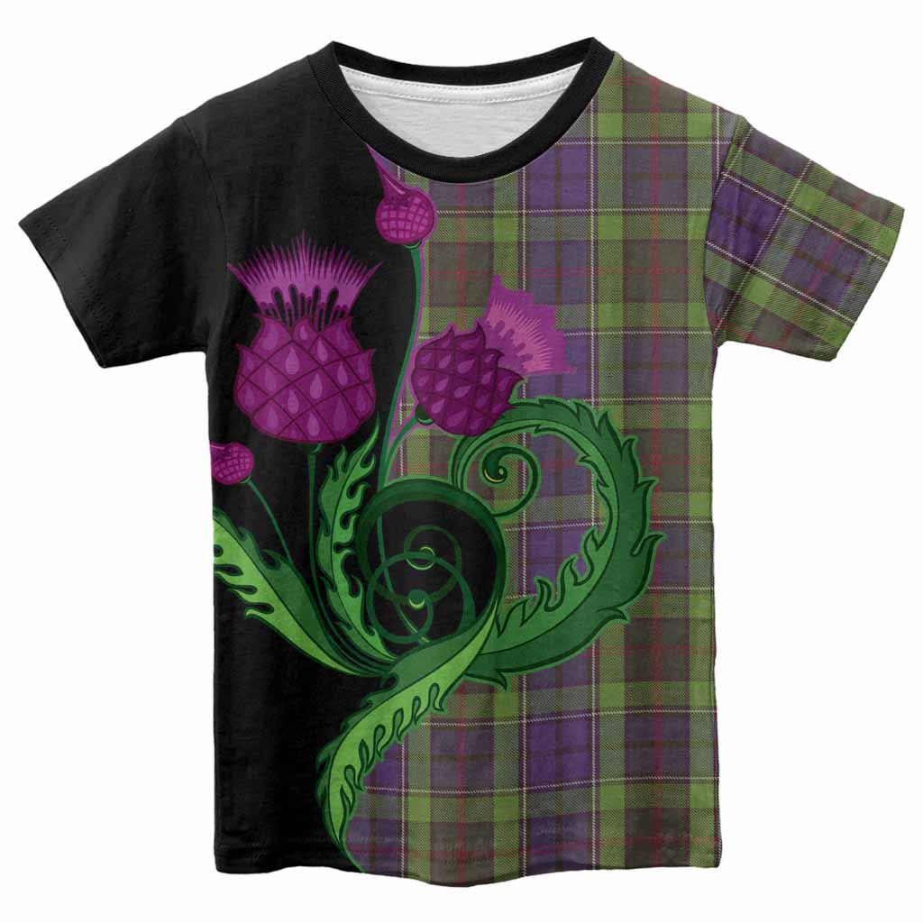 Rutledge Tartan Kid T-shirt Traditional Scottish Thistle