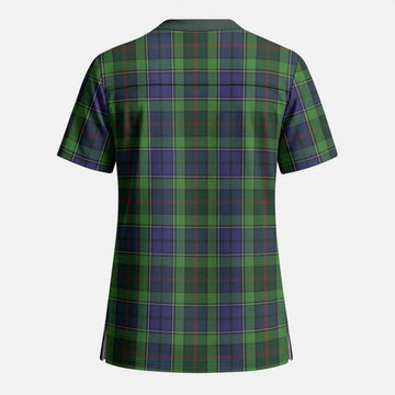 Rutledge Tartan Scrub Top - Tartan Vibes Clothing