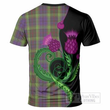Rutledge Tartan T-Shirt Traditional Scottish Thistle