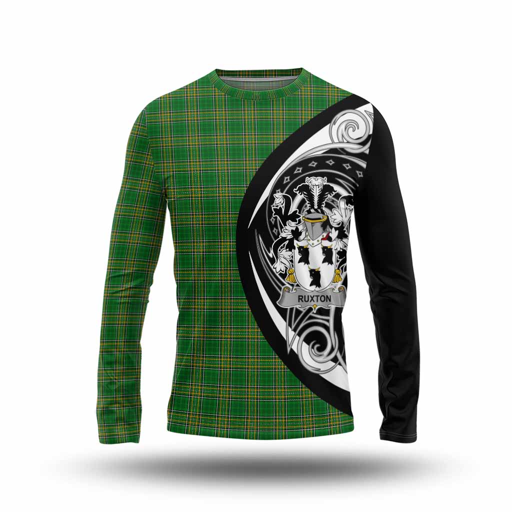 Ruxton Irish Clan Long Sleeve T-Shirt Celtic Circle Style Unisex - Tartan Vibes Clothing