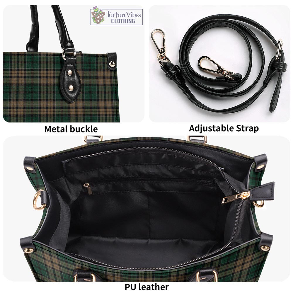 Sackett Tartan Luxury Leather Handbags - Tartan Vibes Clothing