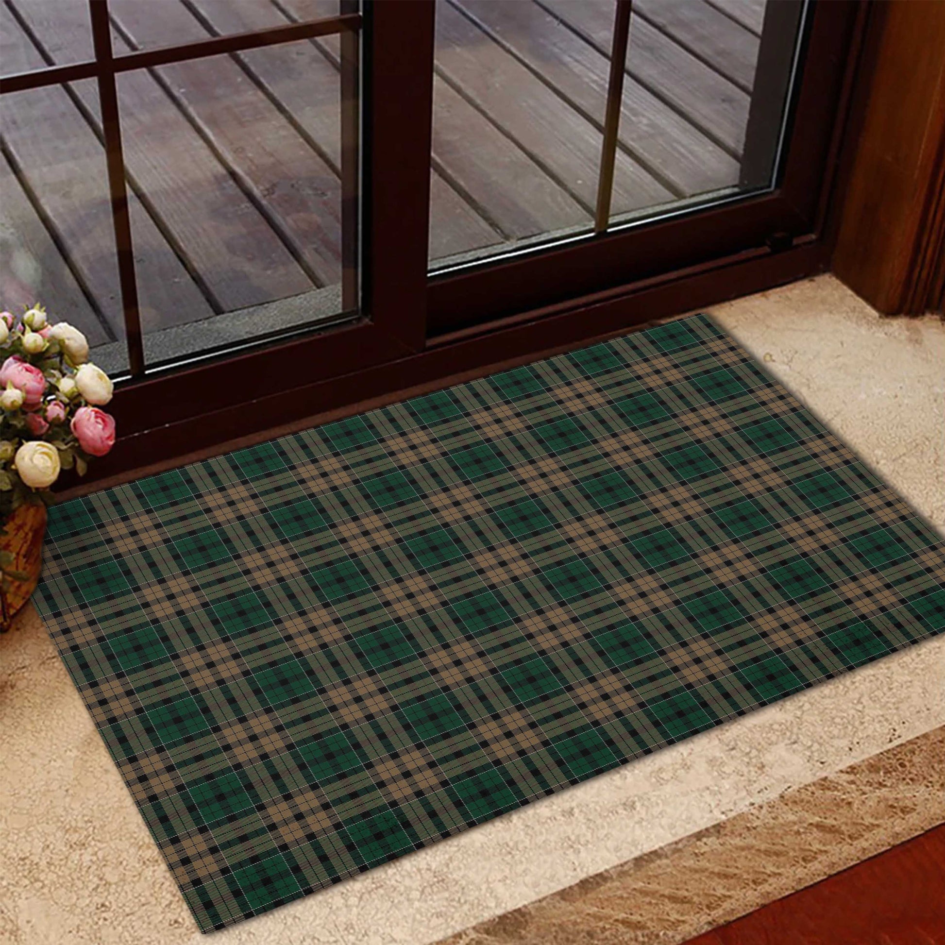Sackett Tartan Rubber Doormat L 60*90cm - Tartan Vibes Clothing