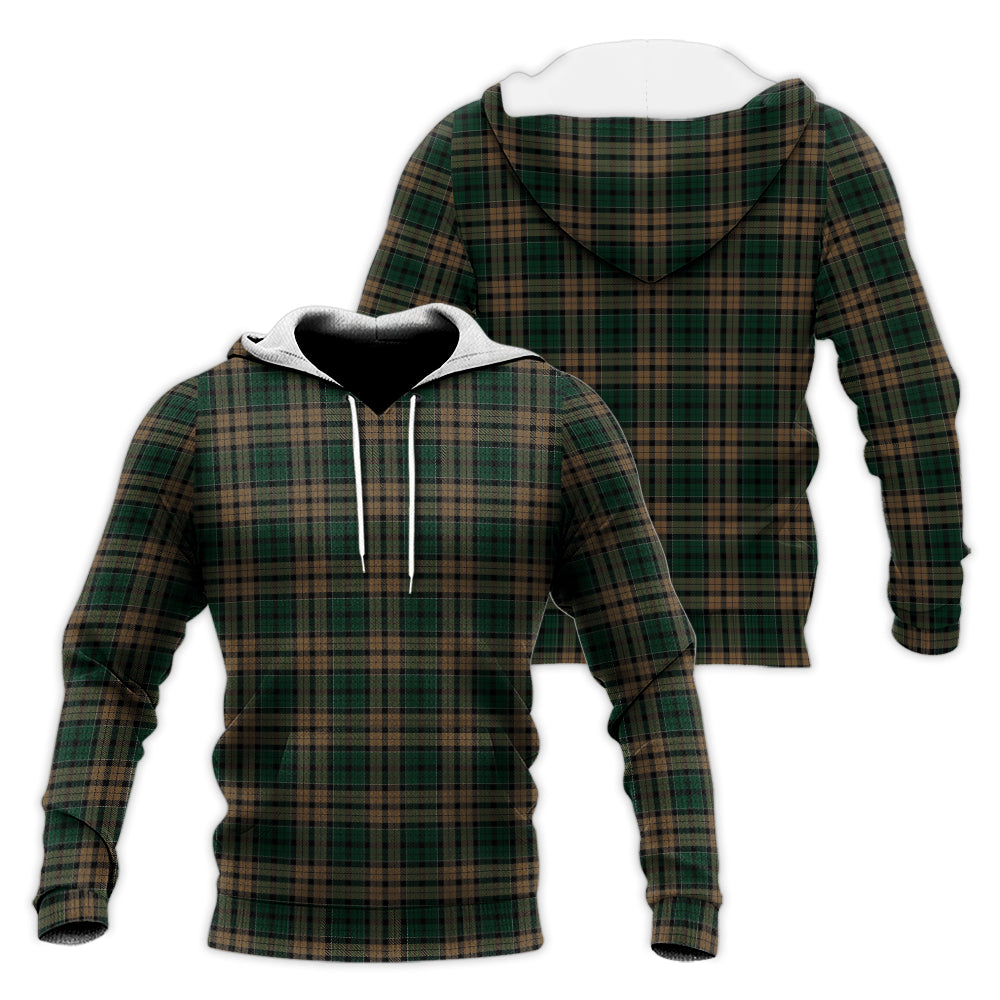Sackett Tartan Knitted Hoodie Unisex - Tartan Vibes Clothing
