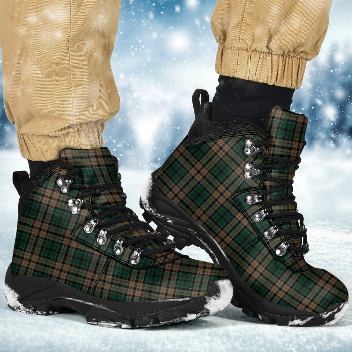 Sackett Tartan Alpine Boots Men's Boots - Tartan Vibes Clothing