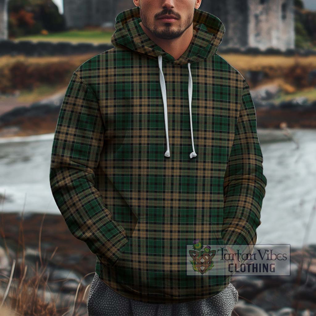 Sackett Tartan Cotton Hoodie Zip Hoodie - Tartan Vibes Clothing