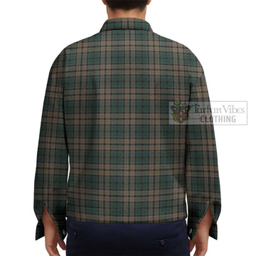 Sackett Tartan Unisex Lapel Cotton Jacket - Tartan Vibes Clothing