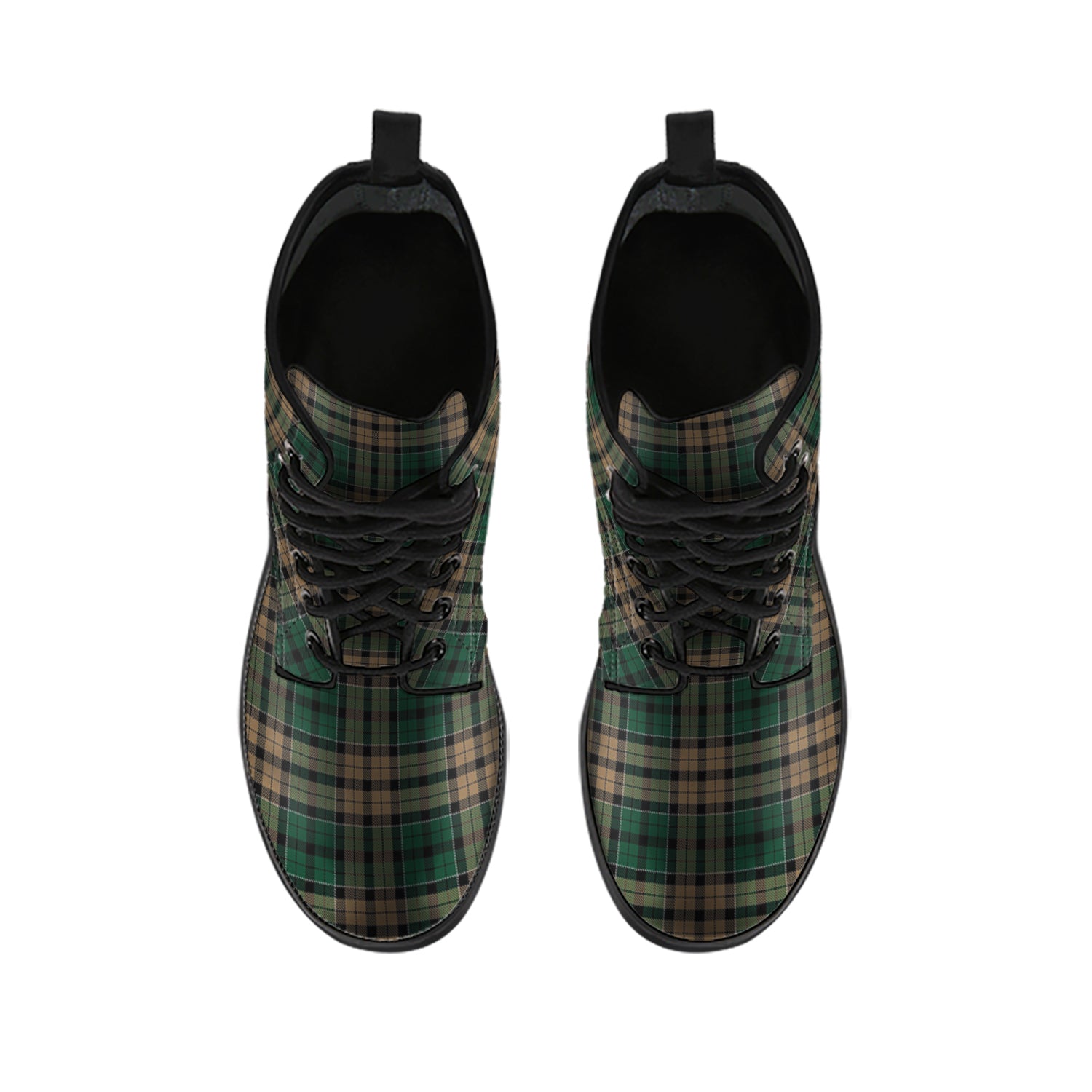 Sackett Tartan Leather Boots - Tartan Vibes Clothing