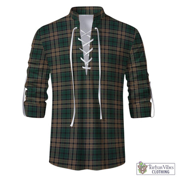 Sackett Tartan Men's Scottish Traditional Jacobite Ghillie Kilt Shirt - Tartan Vibes Clothing