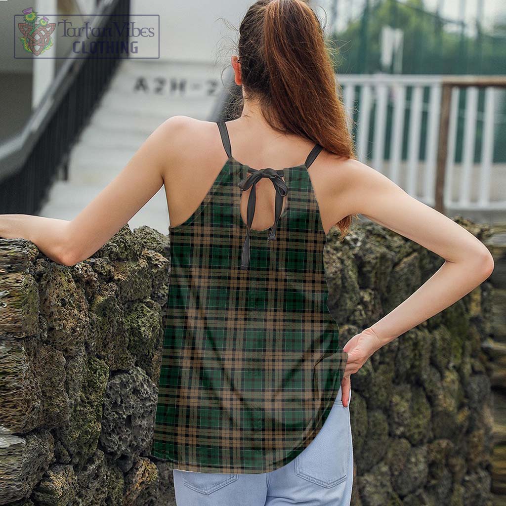 Sackett Tartan Loose Halter Neck Camisole - Tartan Vibes Clothing