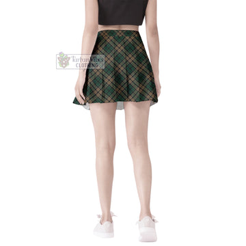 Sackett Tartan Women's Plated Mini Skirt