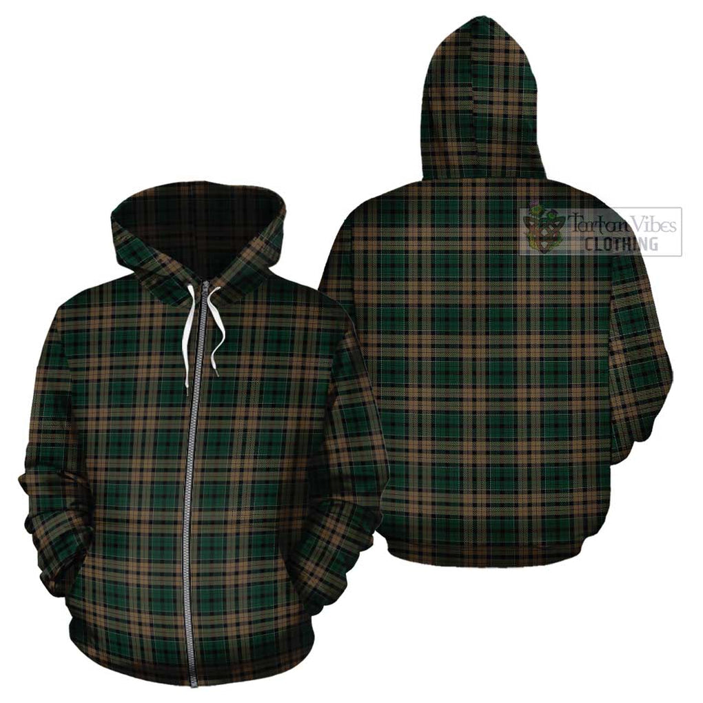 Sackett Tartan Cotton Hoodie - Tartan Vibes Clothing