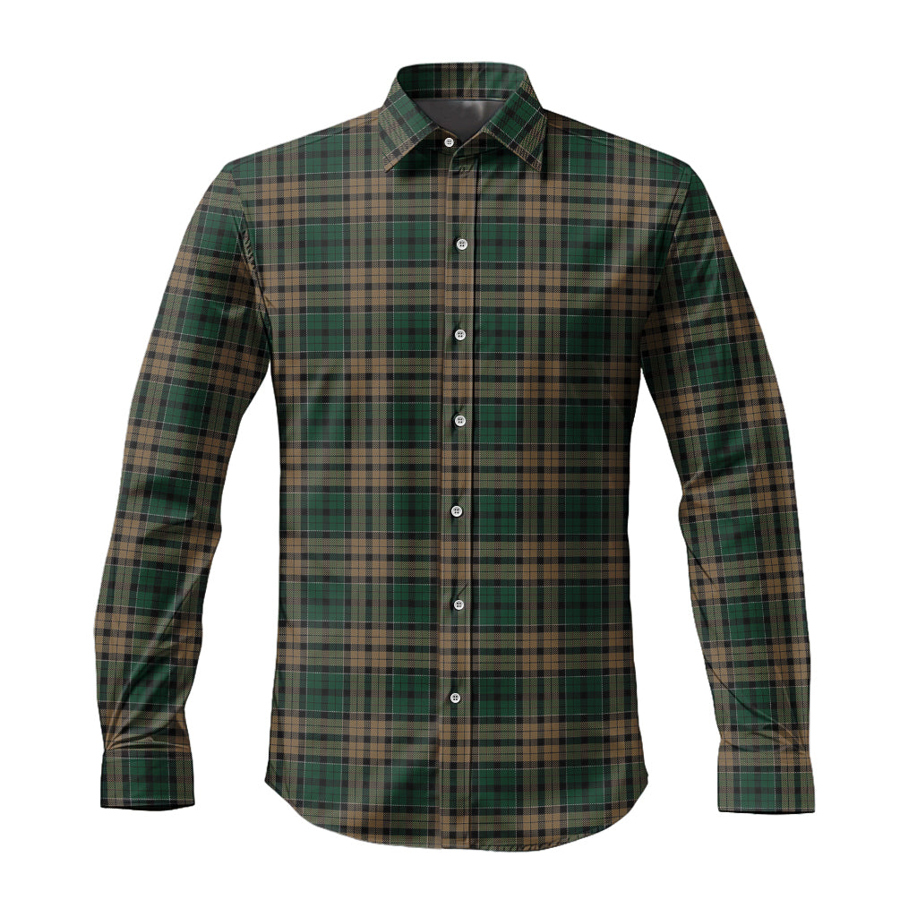 Sackett Tartan Long Sleeve Button Up Shirt Men's Shirt - Tartan Vibes Clothing