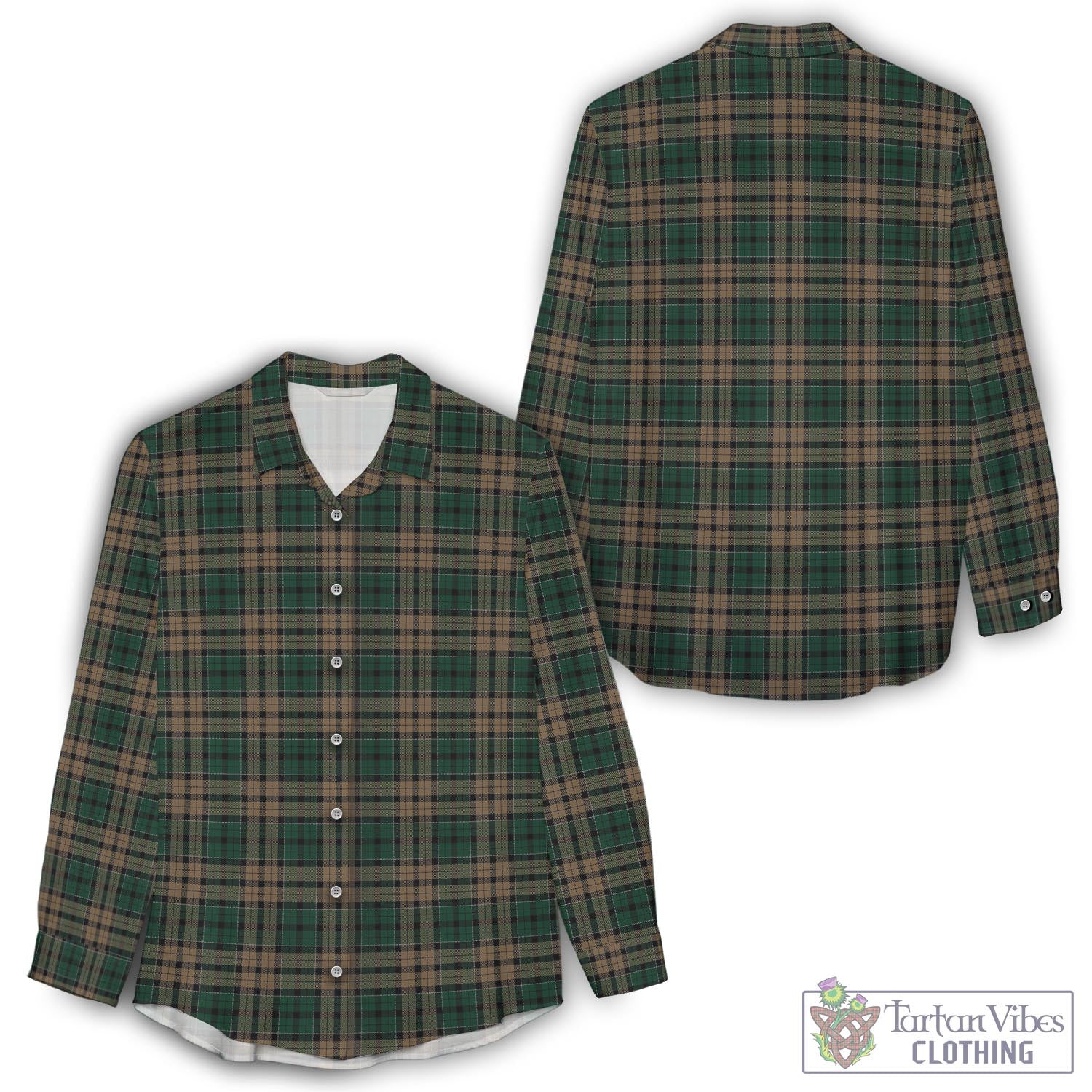 Sackett Tartan Women's Casual Shirt - Tartan Vibes Clothing