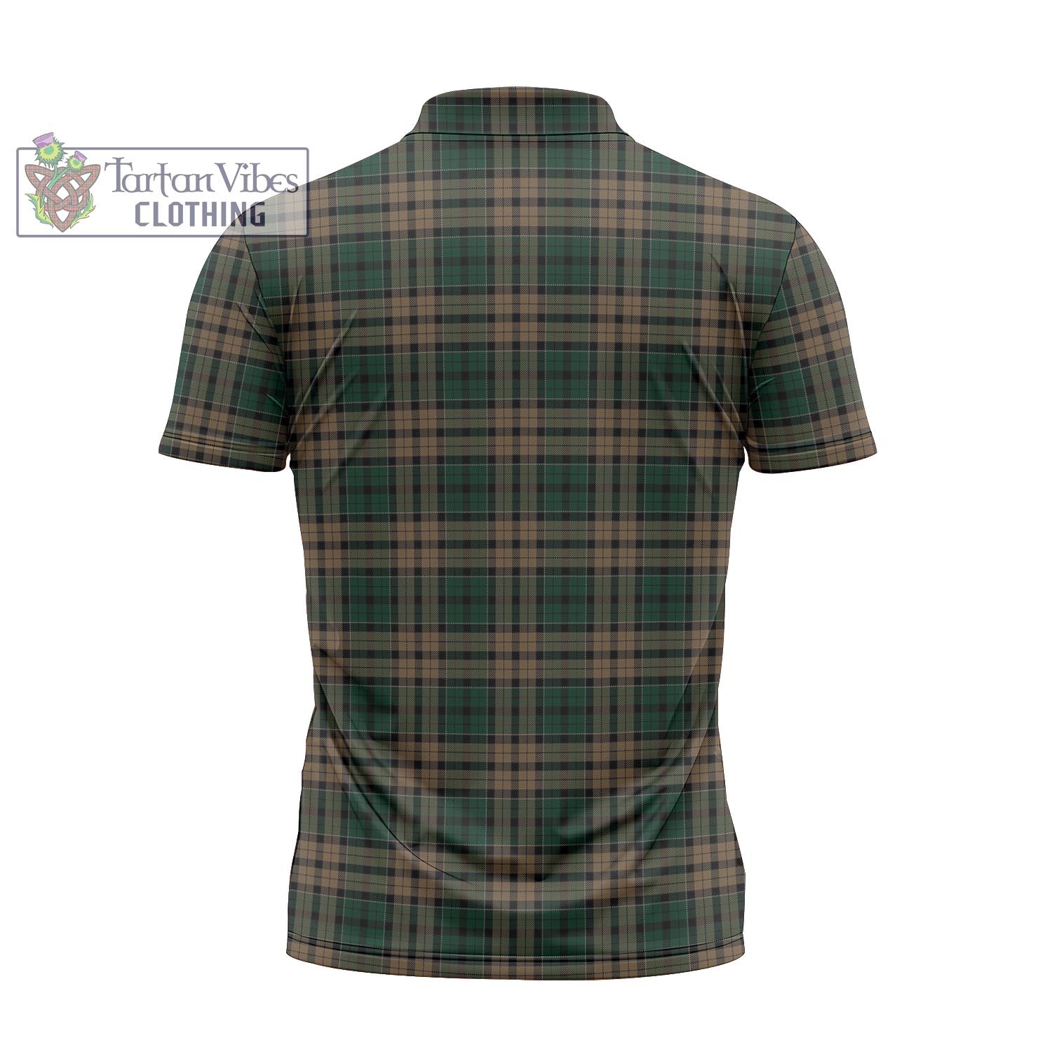Sackett Tartan Zipper Polo Shirt - Tartan Vibes Clothing