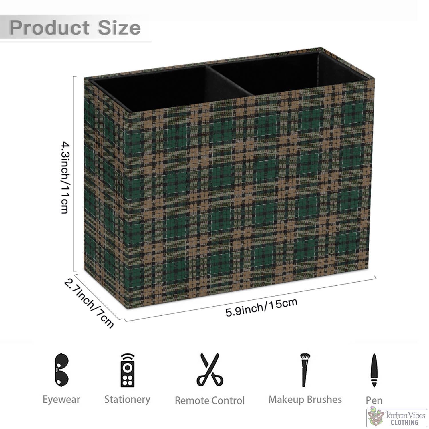 Sackett Tartan Pen Holder - Tartan Vibes Clothing