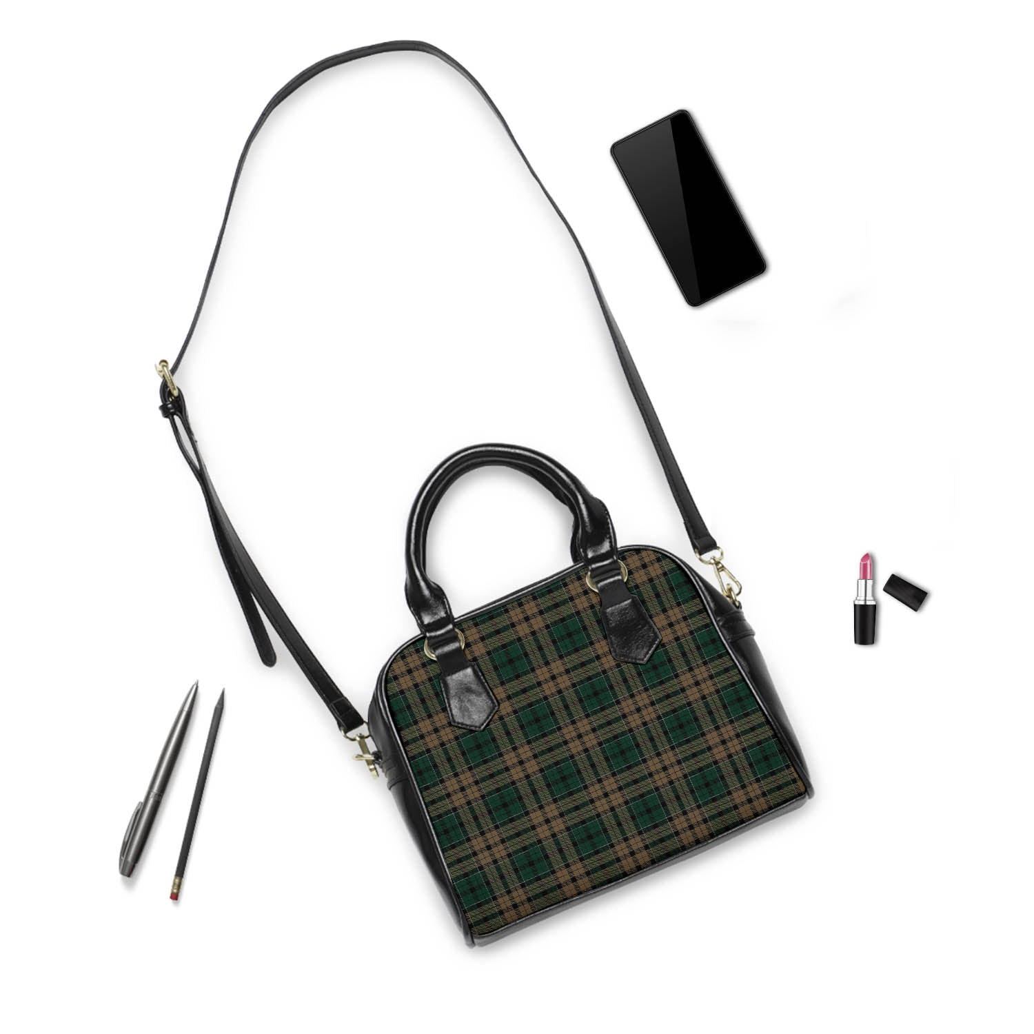 Sackett Tartan Shoulder Handbags - Tartan Vibes Clothing