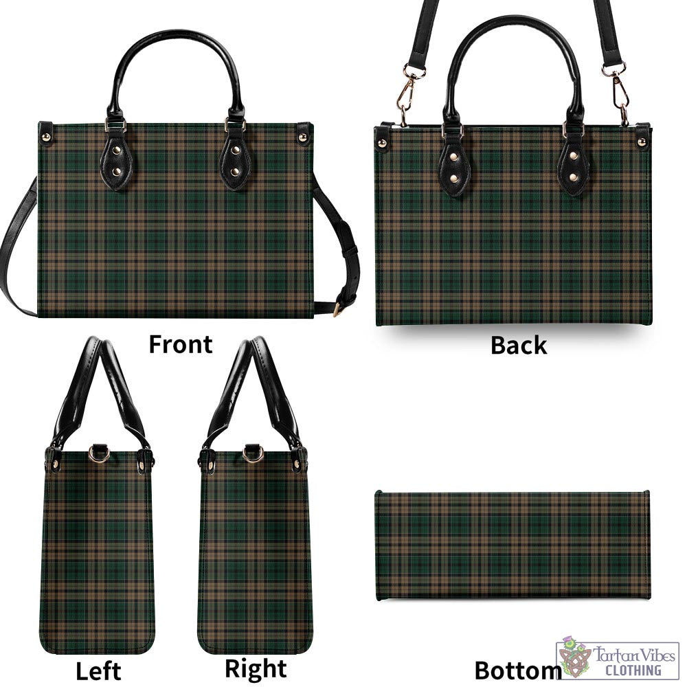 Sackett Tartan Luxury Leather Handbags - Tartan Vibes Clothing