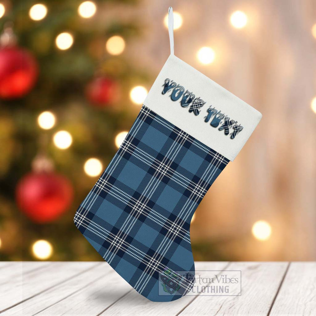 Tartan Vibes Clothing Saint Andrews Tartan Christmas Stocking with Personalized Text