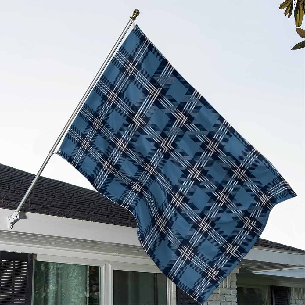 Saint Andrews Tartan House Flag House Flag - Tartan Vibes Clothing