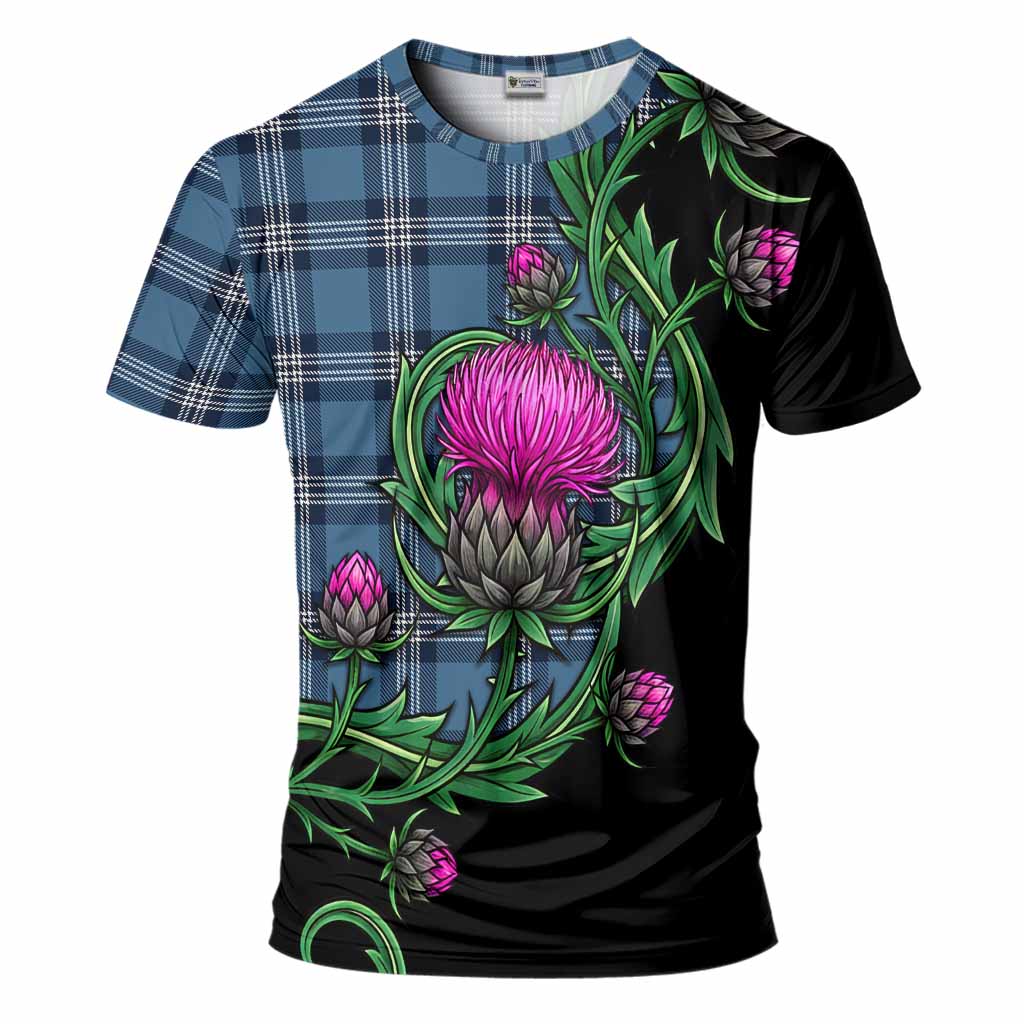 Saint Andrews Tartan T-Shirt Resilient Scottish Thistle