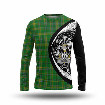 Salmon Irish Clan Long Sleeve T-Shirt Celtic Circle Style Unisex - Tartan Vibes Clothing