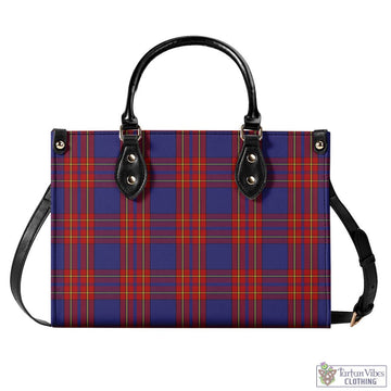 Salvation Army Tartan Luxury Leather Handbags L - Tartan Vibes Clothing