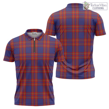 Salvation Army Tartan Zipper Polo Shirt Unisex - Tartan Vibes Clothing